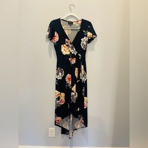 Fortune & Ivy M wrap Dress